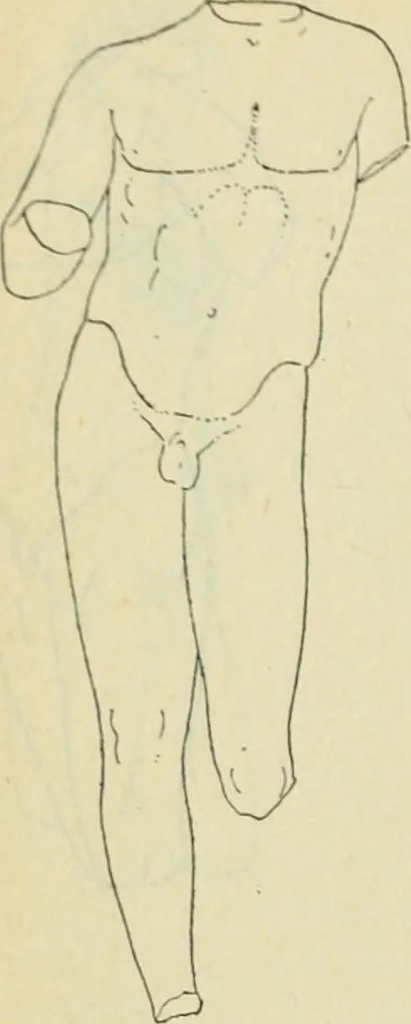 An illustration from Répertoire de la statuaire grecque et romaine, 1908, leaf 395