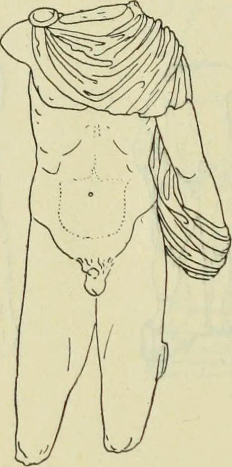 An illustration from Répertoire de la statuaire grecque et romaine, 1908, leaf 395
