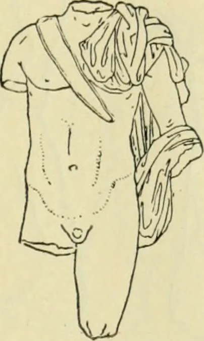 An illustration from Répertoire de la statuaire grecque et romaine, 1908, leaf 398