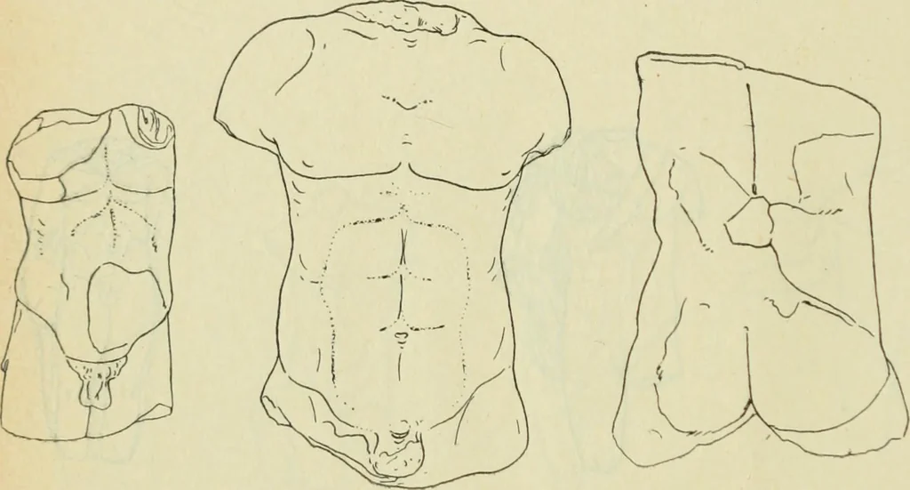 An illustration from Répertoire de la statuaire grecque et romaine, 1908, leaf 399