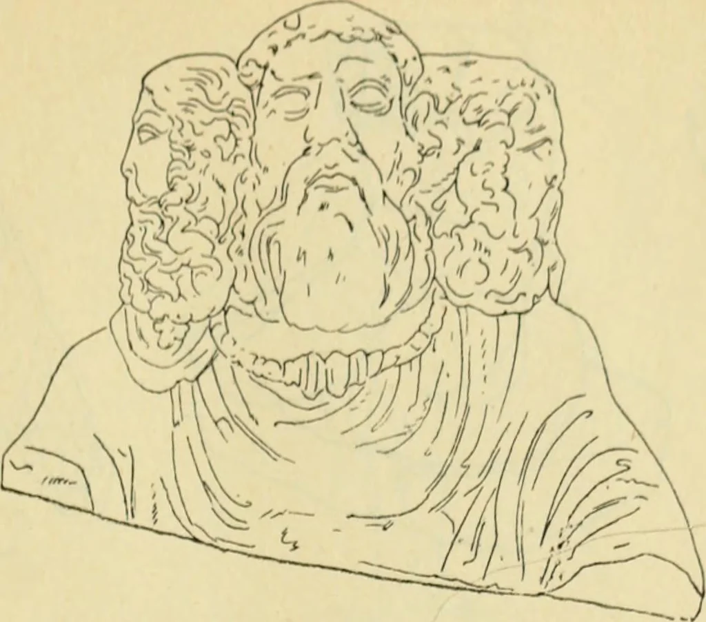 An illustration from Répertoire de la statuaire grecque et romaine, 1908, leaf 40