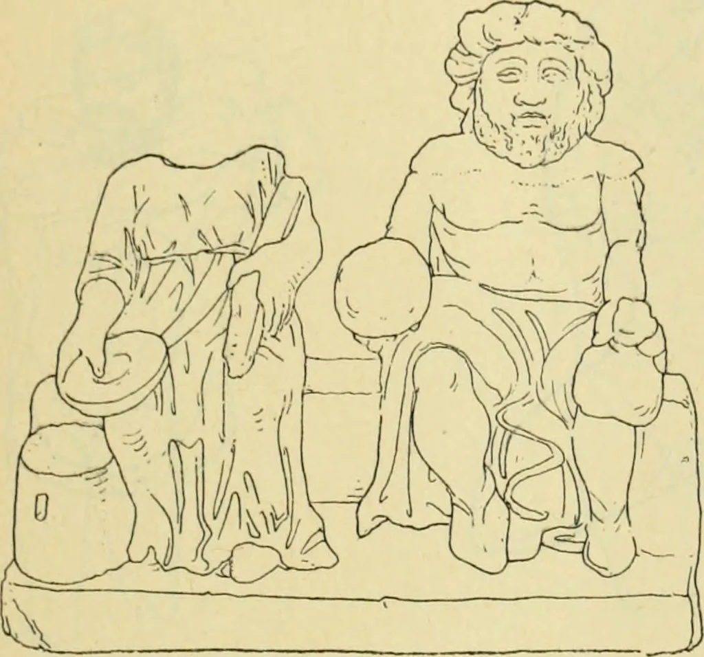 An illustration from Répertoire de la statuaire grecque et romaine, 1908, leaf 40