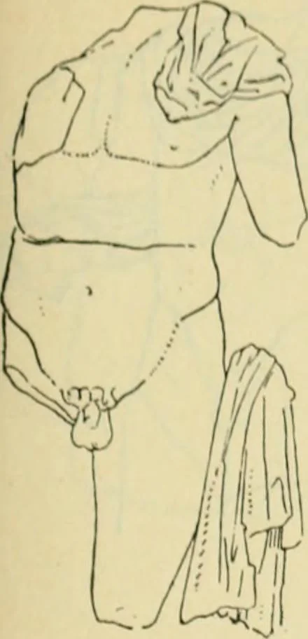 An illustration from Répertoire de la statuaire grecque et romaine, 1908, leaf 402