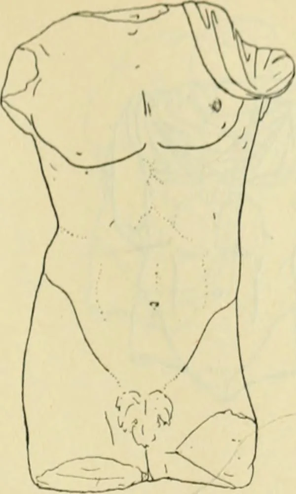 An illustration from Répertoire de la statuaire grecque et romaine, 1908, leaf 402