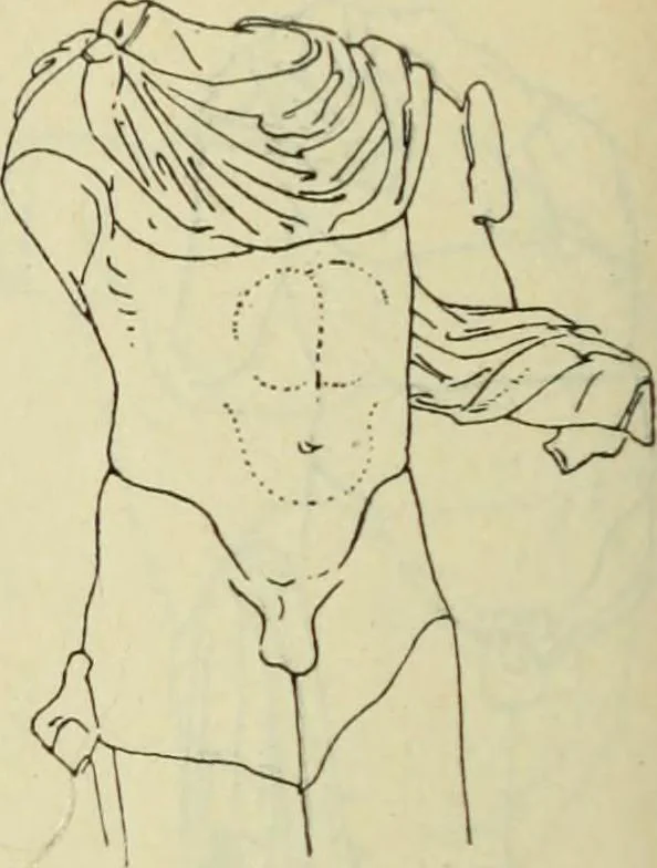 An illustration from Répertoire de la statuaire grecque et romaine, 1908, leaf 403