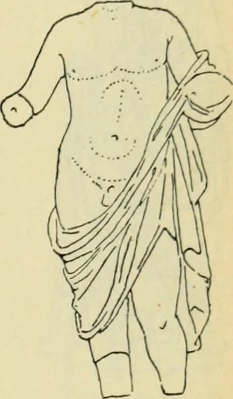 An illustration from Répertoire de la statuaire grecque et romaine, 1908, leaf 408