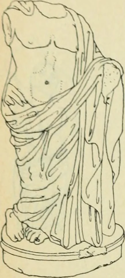 An illustration from Répertoire de la statuaire grecque et romaine, 1908, leaf 409
