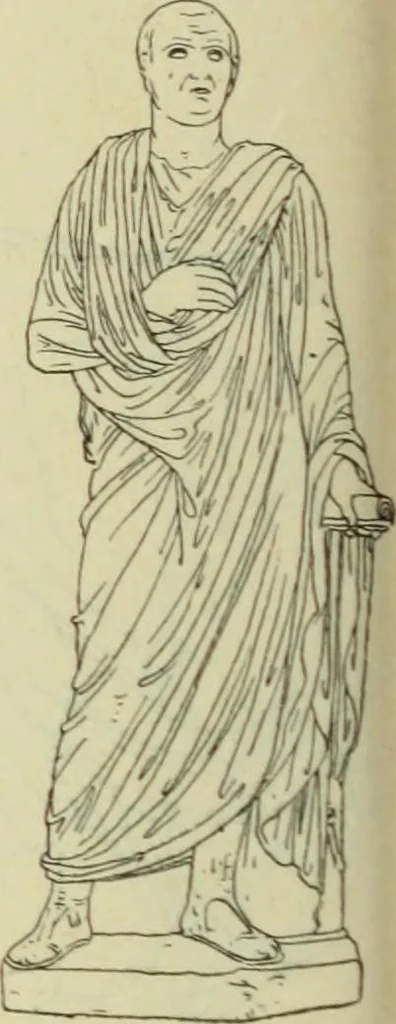 An illustration from Répertoire de la statuaire grecque et romaine, 1908, leaf 409