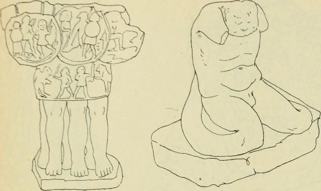 An illustration from Répertoire de la statuaire grecque et romaine, 1908, leaf 41