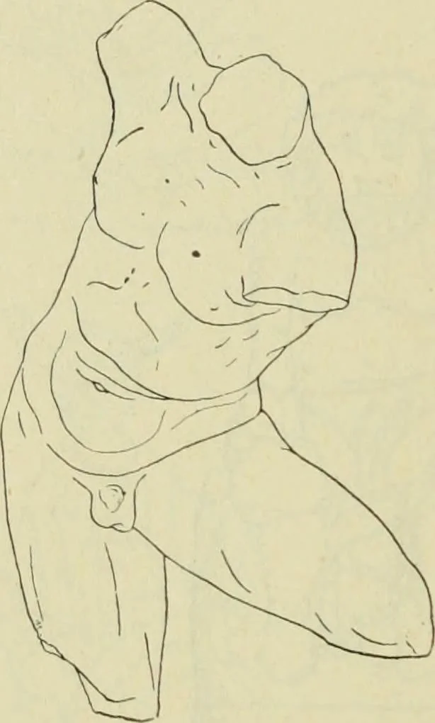 An illustration from Répertoire de la statuaire grecque et romaine, 1908, leaf 41