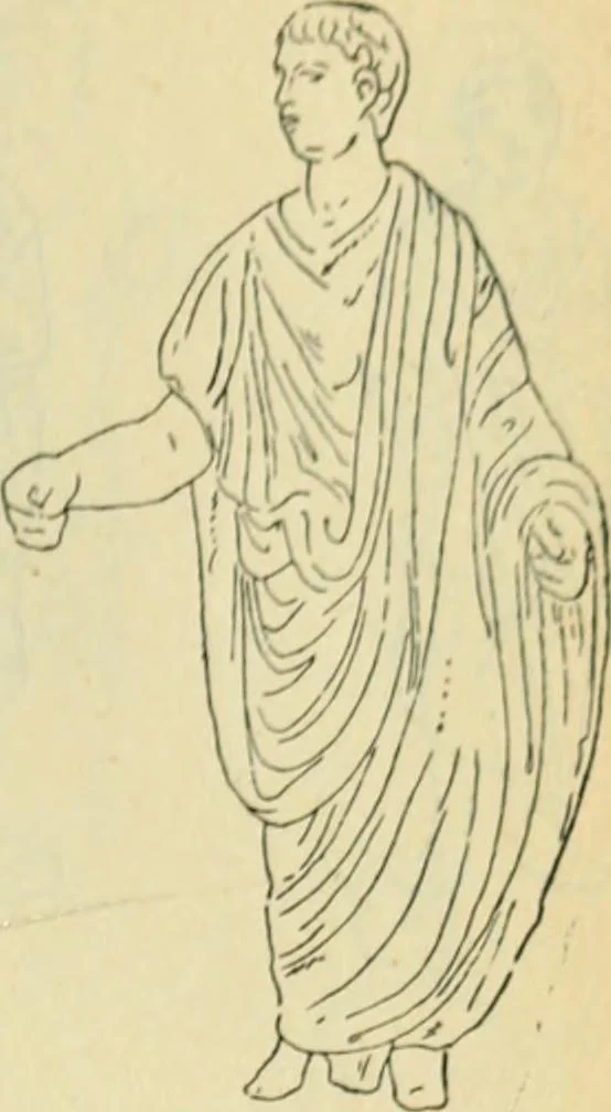 An illustration from Répertoire de la statuaire grecque et romaine, 1908, leaf 410