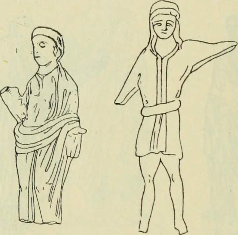 An illustration from Répertoire de la statuaire grecque et romaine, 1908, leaf 411