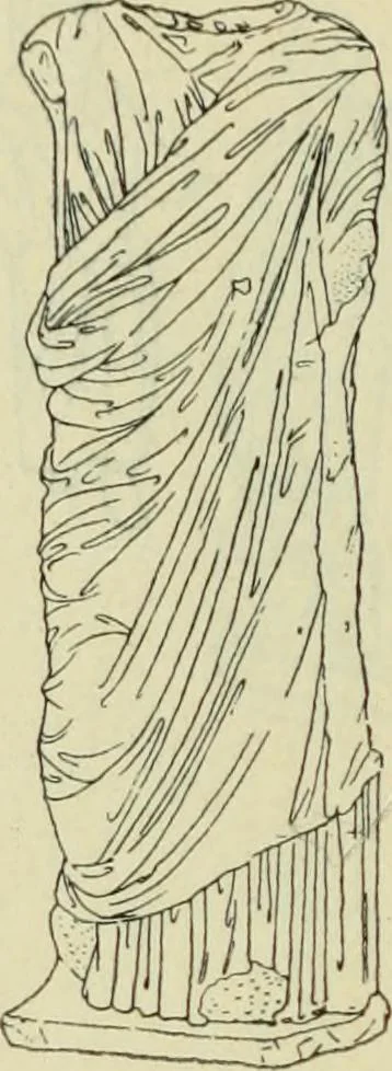 An illustration from Répertoire de la statuaire grecque et romaine, 1908, leaf 413