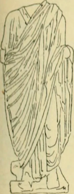 An illustration from Répertoire de la statuaire grecque et romaine, 1908, leaf 414