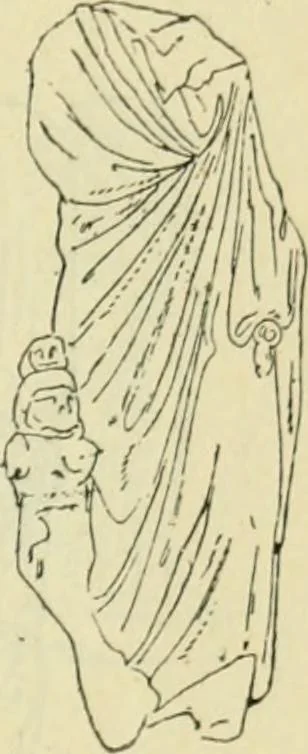 An illustration from Répertoire de la statuaire grecque et romaine, 1908, leaf 414