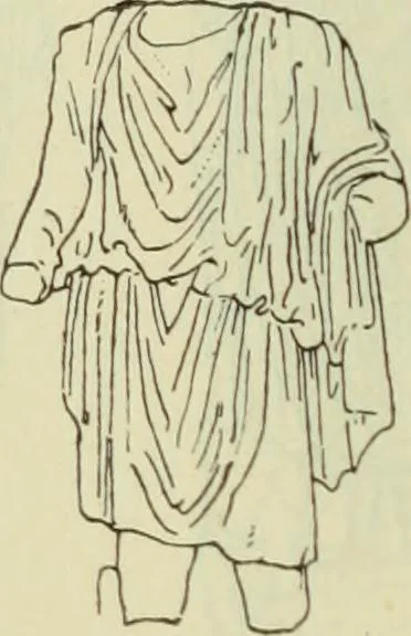 An illustration from Répertoire de la statuaire grecque et romaine, 1908, leaf 415