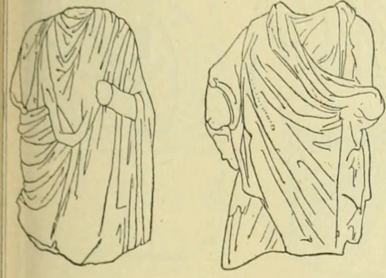An illustration from Répertoire de la statuaire grecque et romaine, 1908, leaf 416