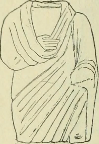 An illustration from Répertoire de la statuaire grecque et romaine, 1908, leaf 417