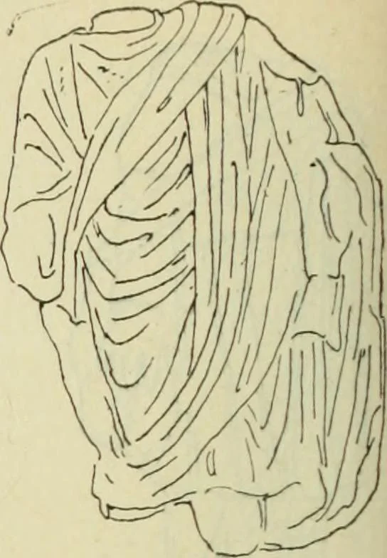 An illustration from Répertoire de la statuaire grecque et romaine, 1908, leaf 417