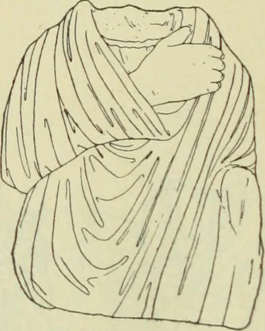 An illustration from Répertoire de la statuaire grecque et romaine, 1908, leaf 417