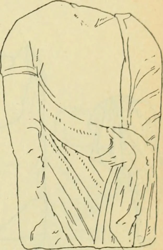 An illustration from Répertoire de la statuaire grecque et romaine, 1908, leaf 418