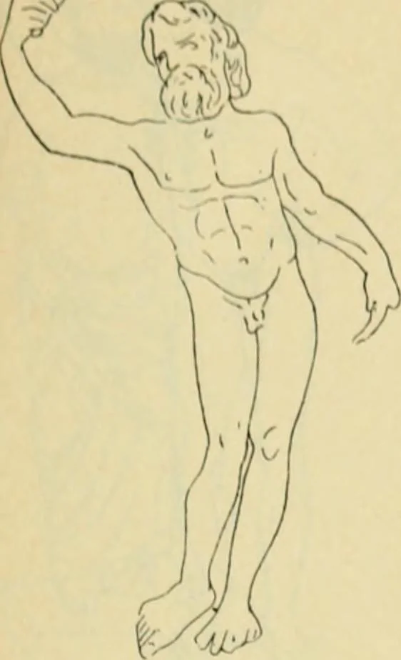 An illustration from Répertoire de la statuaire grecque et romaine, 1908, leaf 42