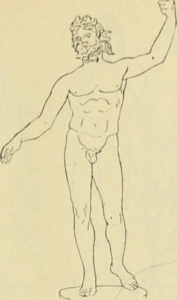 An illustration from Répertoire de la statuaire grecque et romaine, 1908, leaf 42