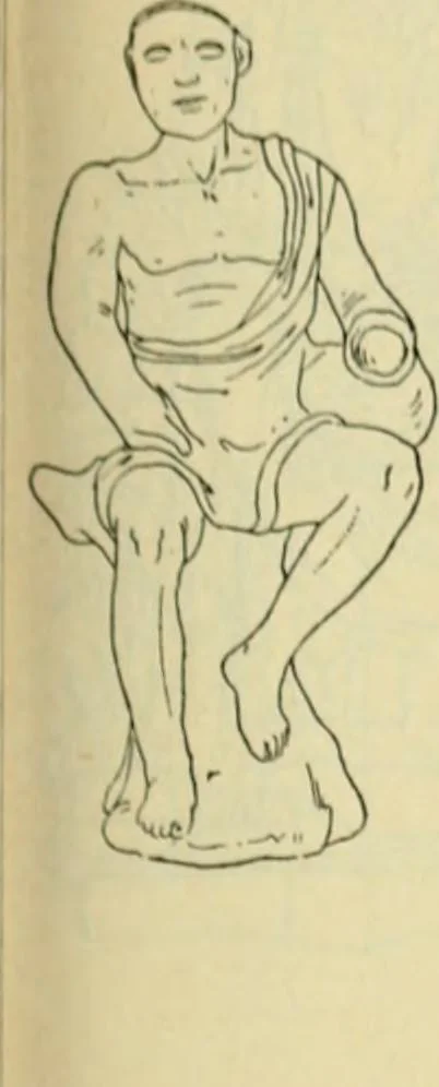 An illustration from Répertoire de la statuaire grecque et romaine, 1908, leaf 420