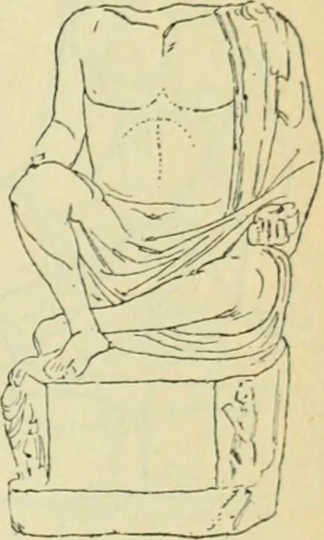 An illustration from Répertoire de la statuaire grecque et romaine, 1908, leaf 420