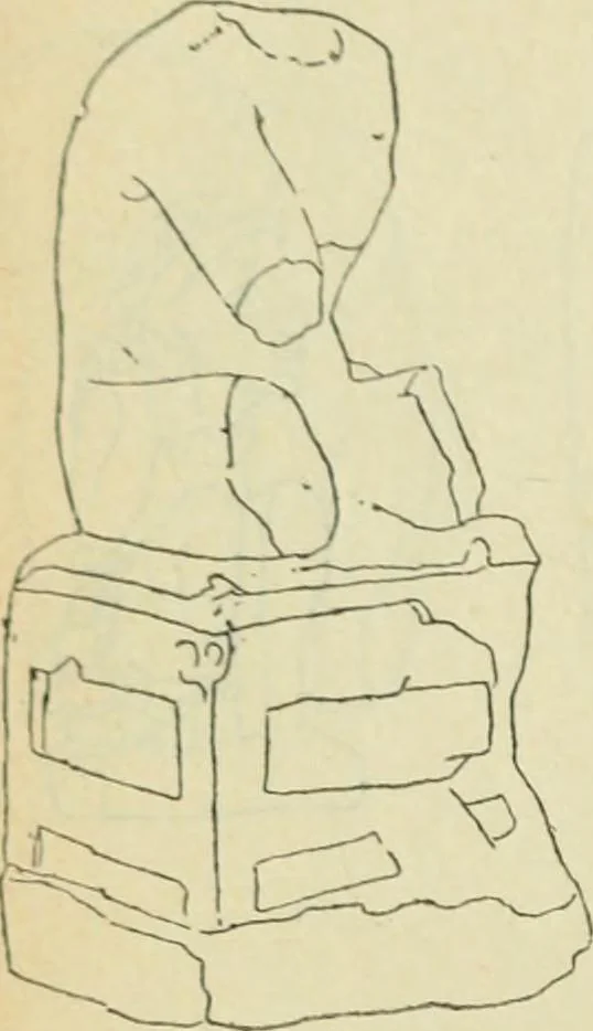 An illustration from Répertoire de la statuaire grecque et romaine, 1908, leaf 421