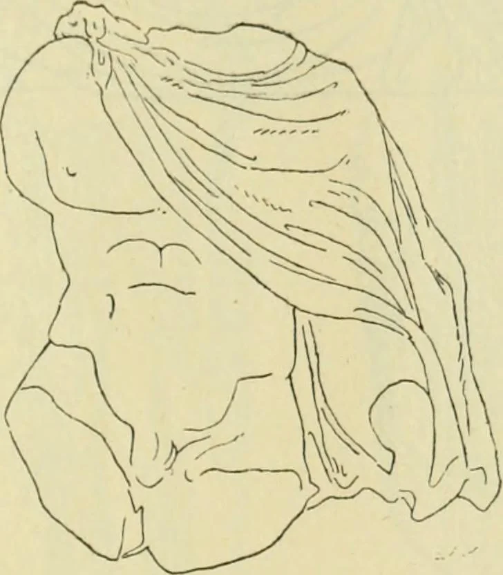 An illustration from Répertoire de la statuaire grecque et romaine, 1908, leaf 422