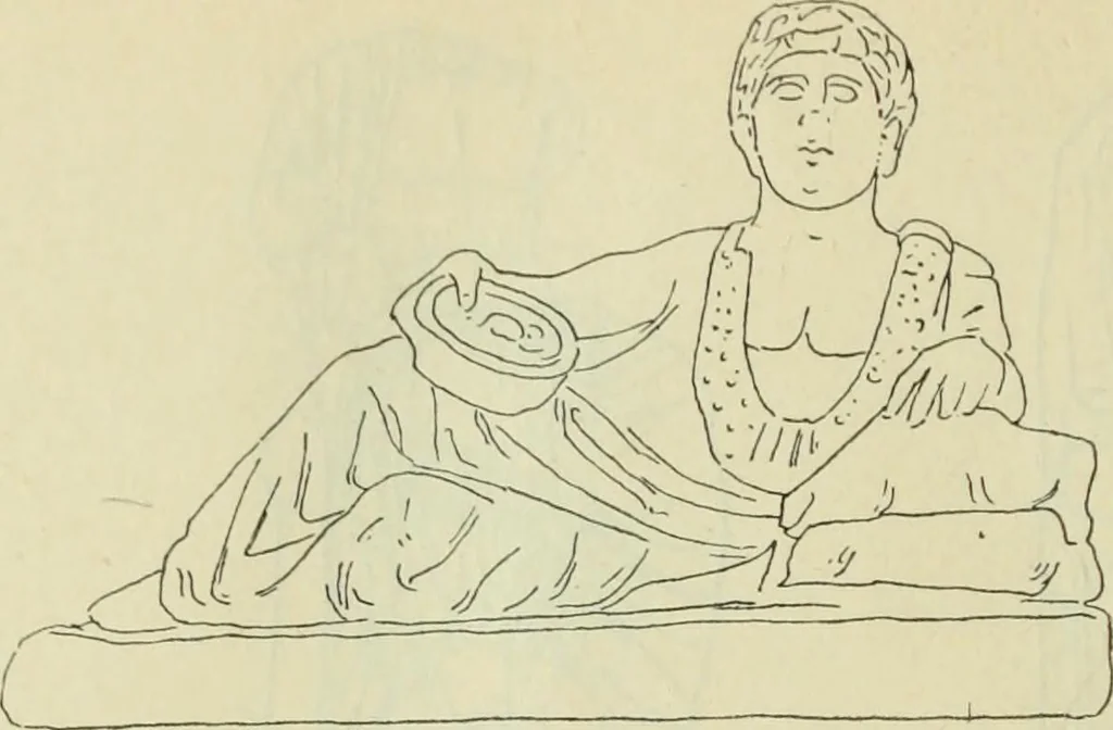 An illustration from Répertoire de la statuaire grecque et romaine, 1908, leaf 423