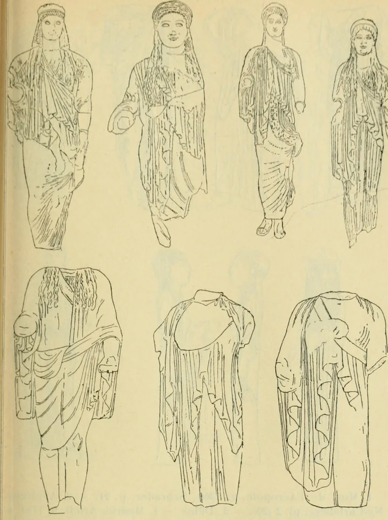 An illustration from Répertoire de la statuaire grecque et romaine, 1908, leaf 424