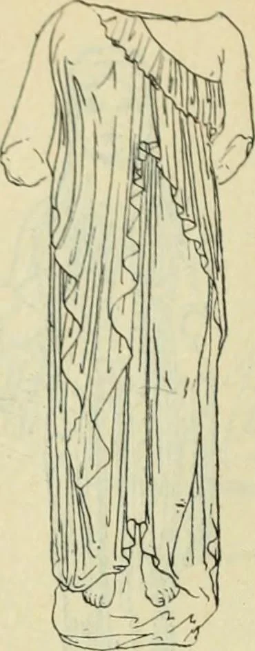 An illustration from Répertoire de la statuaire grecque et romaine, 1908, leaf 425