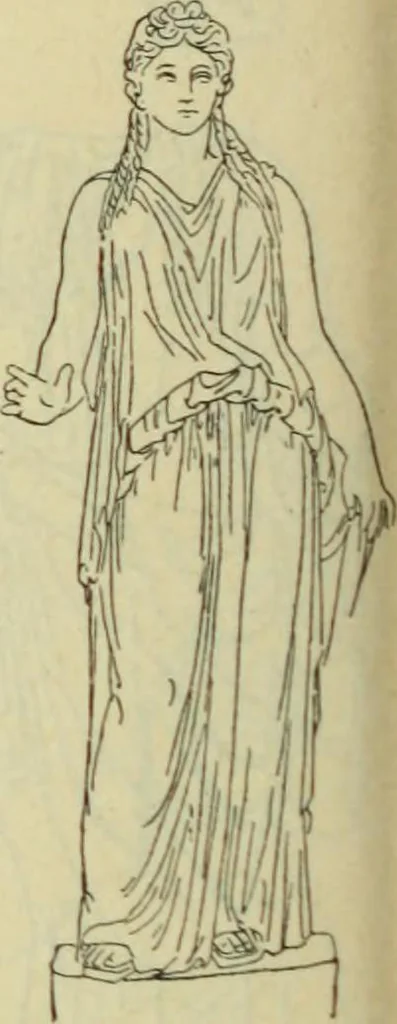 An illustration from Répertoire de la statuaire grecque et romaine, 1908, leaf 425