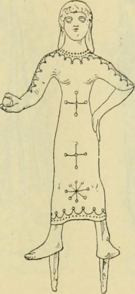 An illustration from Répertoire de la statuaire grecque et romaine, 1908, leaf 428