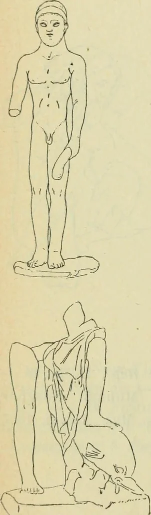 An illustration from Répertoire de la statuaire grecque et romaine, 1908, leaf 43