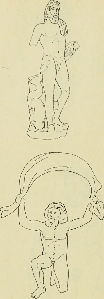 An illustration from Répertoire de la statuaire grecque et romaine, 1908, leaf 43