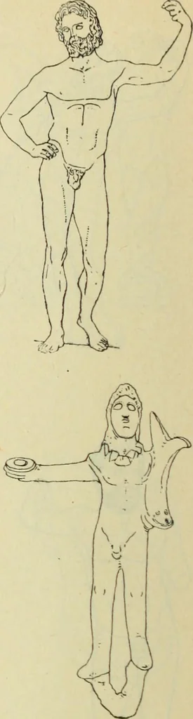 An illustration from Répertoire de la statuaire grecque et romaine, 1908, leaf 43