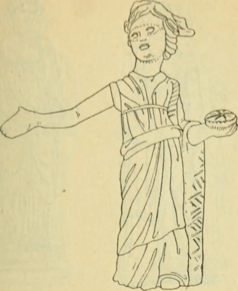 An illustration from Répertoire de la statuaire grecque et romaine, 1908, leaf 430