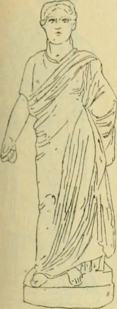 An illustration from Répertoire de la statuaire grecque et romaine, 1908, leaf 430