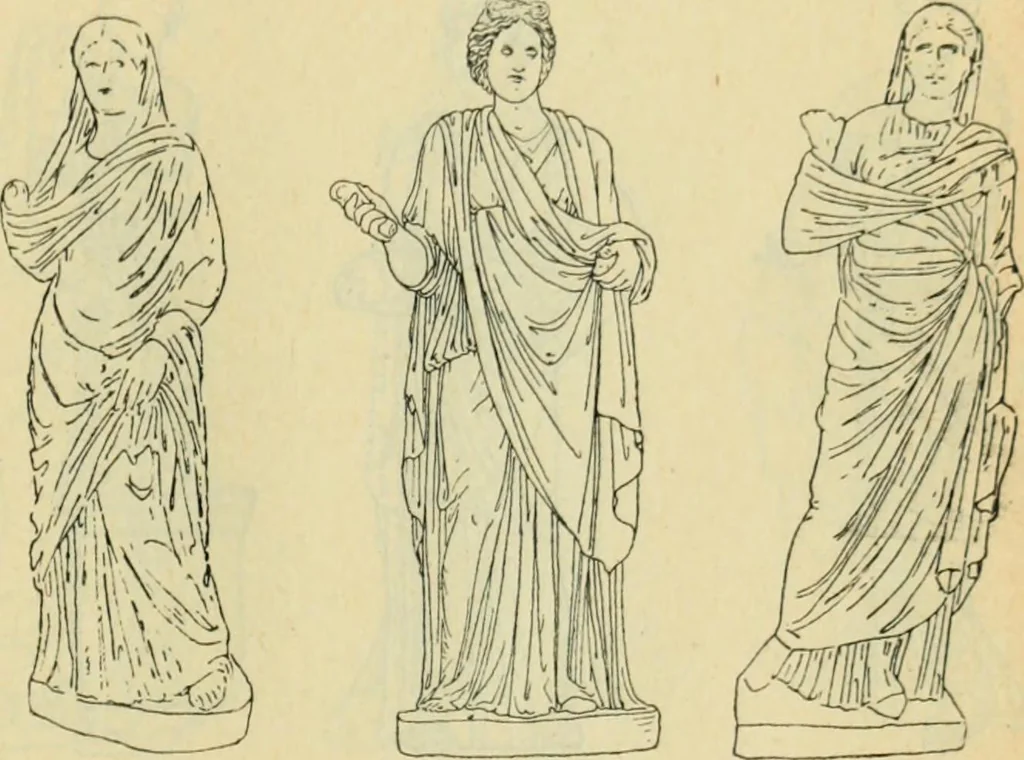 An illustration from Répertoire de la statuaire grecque et romaine, 1908, leaf 430