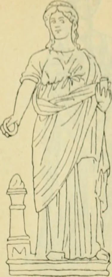 An illustration from Répertoire de la statuaire grecque et romaine, 1908, leaf 432
