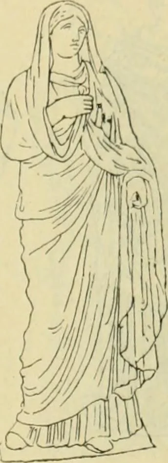 An illustration from Répertoire de la statuaire grecque et romaine, 1908, leaf 432