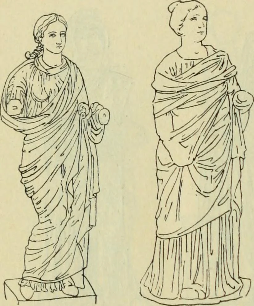 An illustration from Répertoire de la statuaire grecque et romaine, 1908, leaf 433