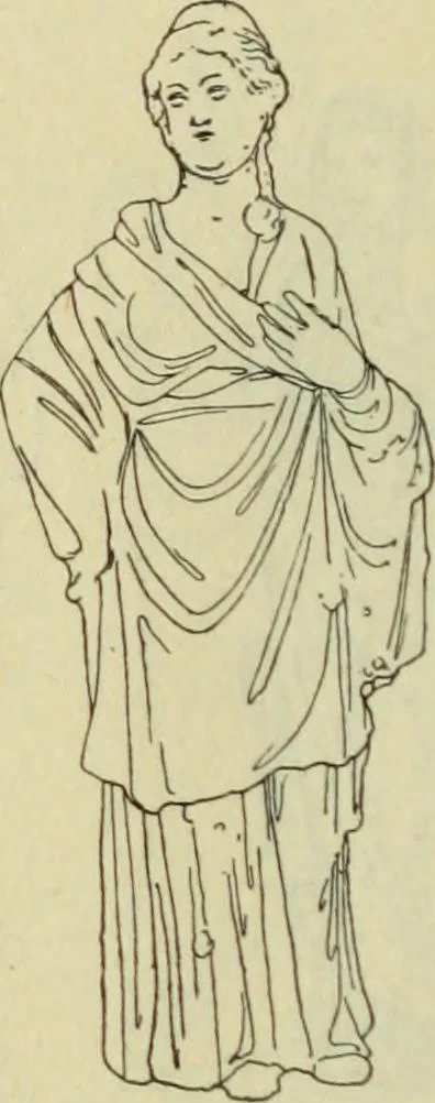 An illustration from Répertoire de la statuaire grecque et romaine, 1908, leaf 433