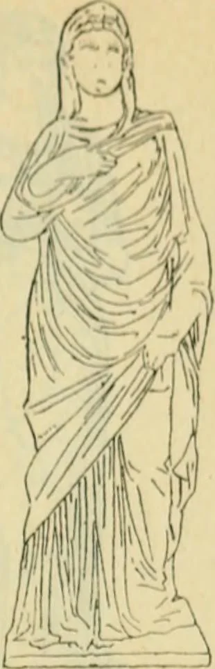 An illustration from Répertoire de la statuaire grecque et romaine, 1908, leaf 434