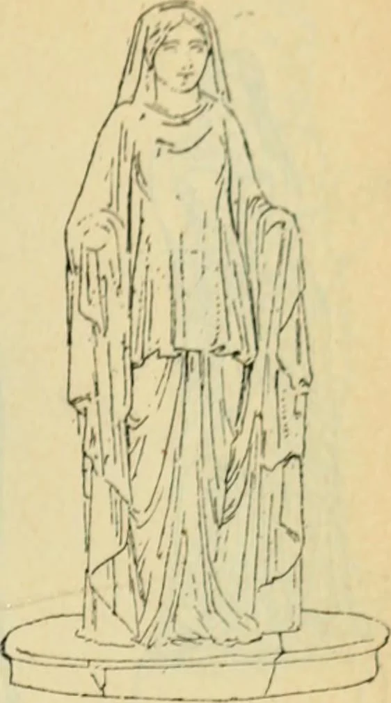 An illustration from Répertoire de la statuaire grecque et romaine, 1908, leaf 434