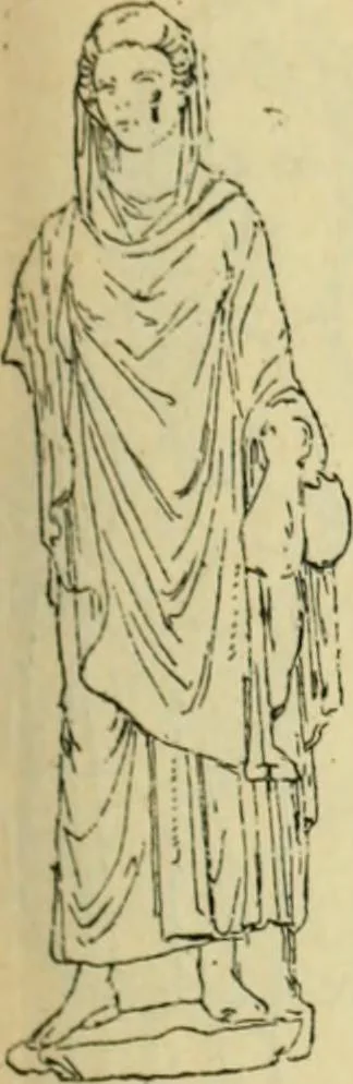 An illustration from Répertoire de la statuaire grecque et romaine, 1908, leaf 434