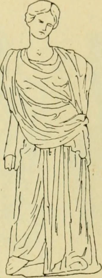 An illustration from Répertoire de la statuaire grecque et romaine, 1908, leaf 434